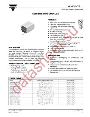 VLMS21H2K1-GS08 datasheet  
